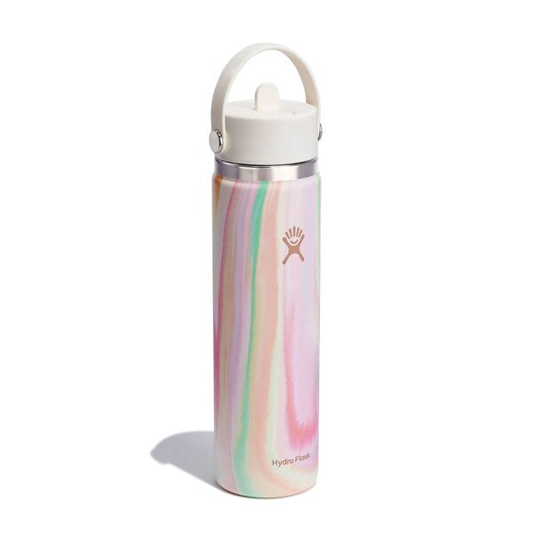 Hydro Flask® Flex Straw Cap 24 oz. Water Bottle (Sugar Crush) (was $49.95)